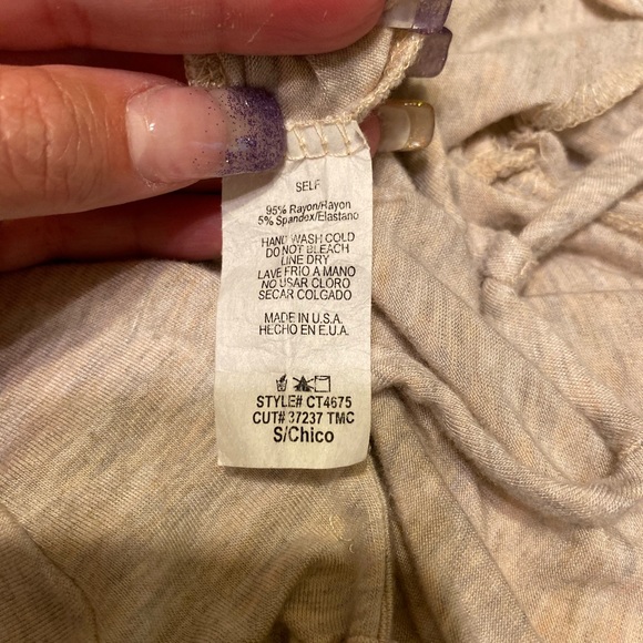 Beige top - Picture 4 of 4